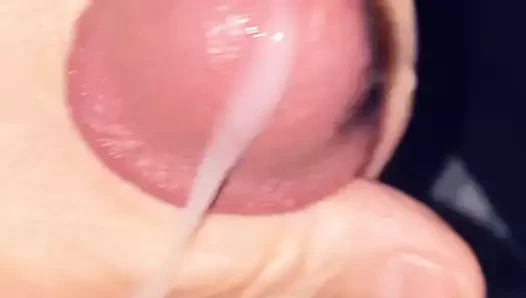 Milking my Rock hard cock