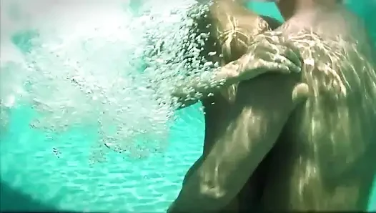 Hot Amazing Pussy Fuck in the Pool: a Slutty Blonde for a Big Hard Cock