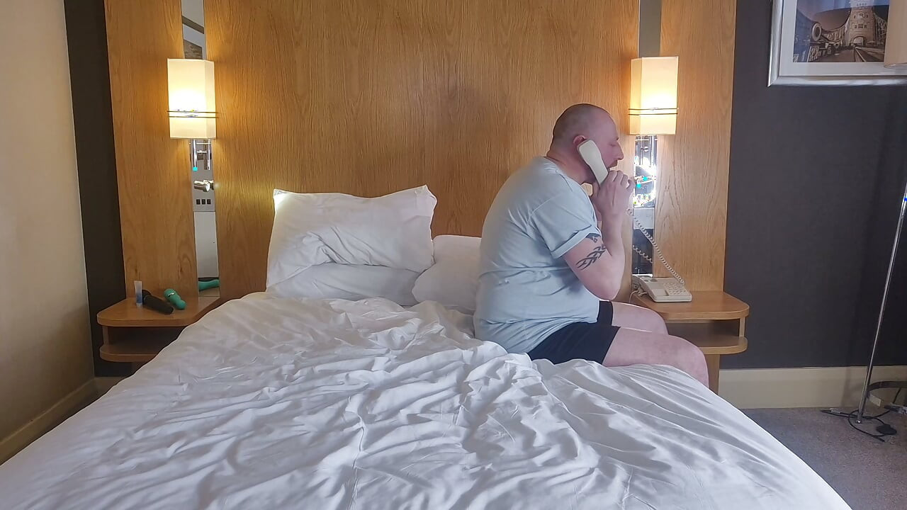 Hotel Nurse Sucks, Eats Ass and Empties Guests Balls