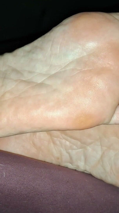My girlfriend teasing me with her feet 3 | Clip 1