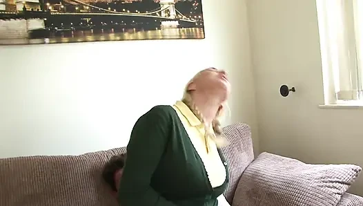 Hot blonde teen gets fucked by her stepbrother