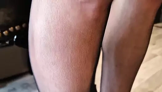 Nylon Sole Whore Has Milked Again