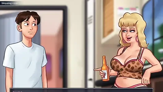 XXX doggystyle anal with GF's Stepmom in Summertime Saga part 1