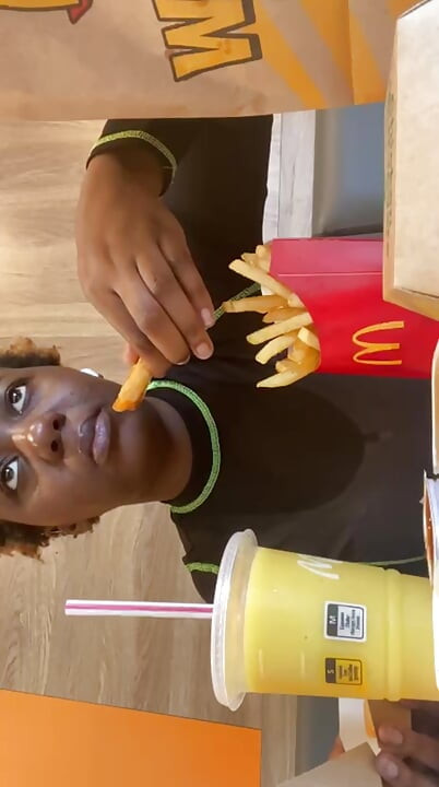 Public McDonald’s Mukbang