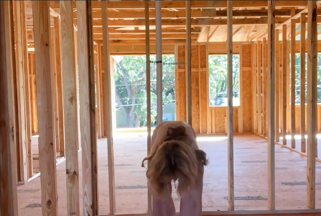 Risky Public Nudity + Orgasm At Construction Site
