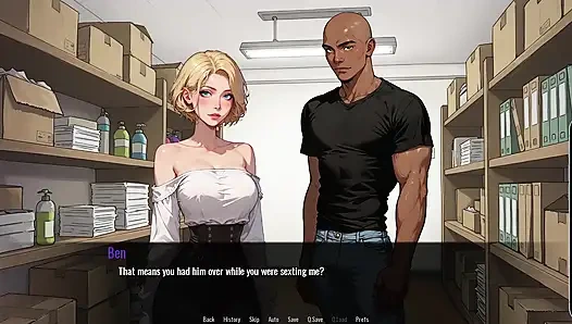 Welcome to Port Haven #10 - Is She a Snowbunny? - Cartoon Cheating/sharing Game