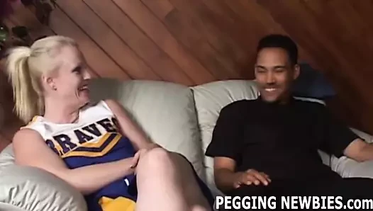 How does it feel being pegged by the head cheerleader