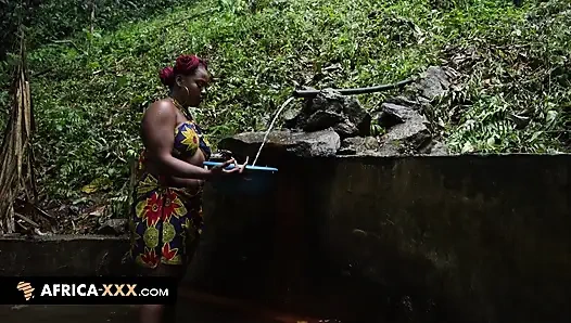 Sexy encounter in the jungle