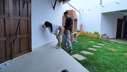 I Arrived on a Trip and My Wife Welcomes Me Very Horny