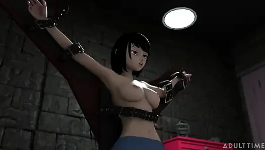 Hentai Sex College Episode 4 - Hentai Sex University Prodigy Dominates Principal's Pussy for His Midterm Exam