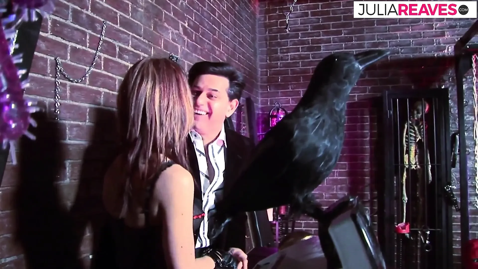 Bitches gets fucked to cumshot after sucking massive cocks