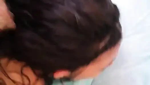 Venezuelan Brunette Records Her First Porn Video