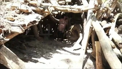 Brenda - Sex show in a strange landscape