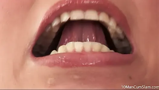 Film dari amber rayne dari 10 pria yang dicrot sperma