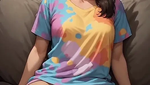 My stepsis flashing me