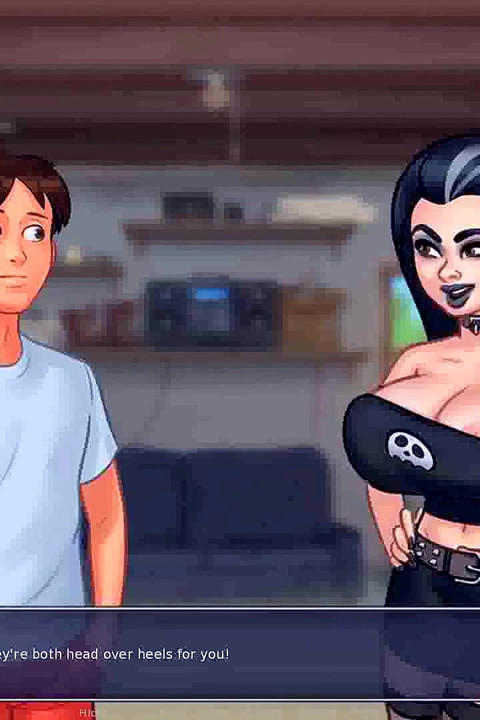 Yaz mevsimi efsanesi: yeni oda arkadaşı büyük memeli ateşli orta yaşlı seksi kadın bölüm 124