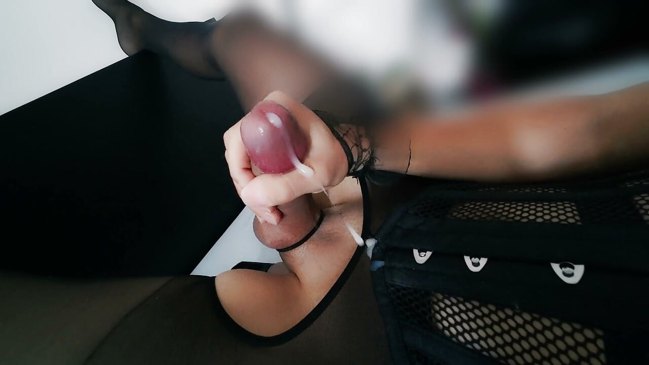 hand free cumshot with toy in my ass :D