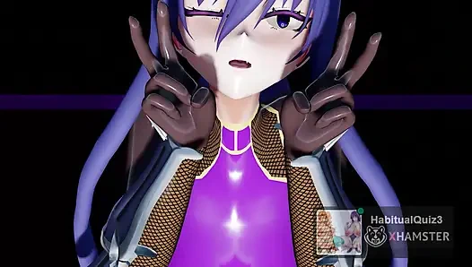 mmd r18 Akiyama Rinko Ghost Dance sextanz ahegao milf ntr ficken sex 3d hentai sex in der Öffentlichkeit