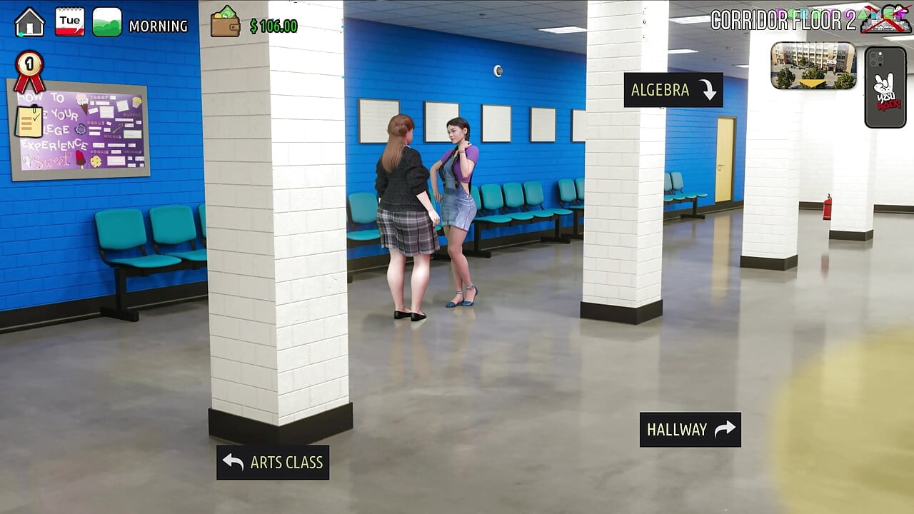 MAME SEXY din Sunville de L7team - Luând parte la stimularea art lecții 14