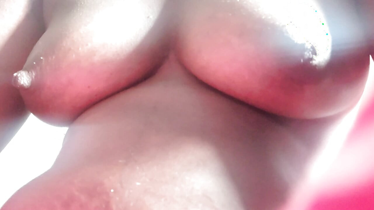 Massaging My Small Tits