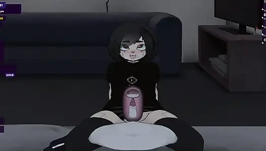 Моя антиутопия робот-подруга, Позволяя ей взять на меня главную роль.