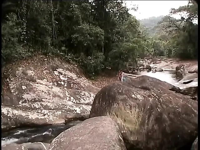 Sexy Spanish babe gets her butt fucked by the river, takes a hot facial
