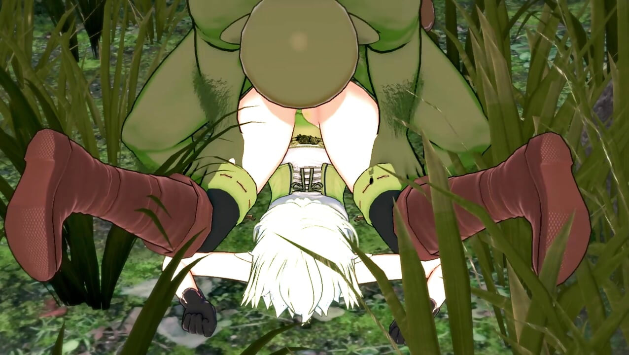Elf Archer Gets Fucked in the Forest by a Goblin