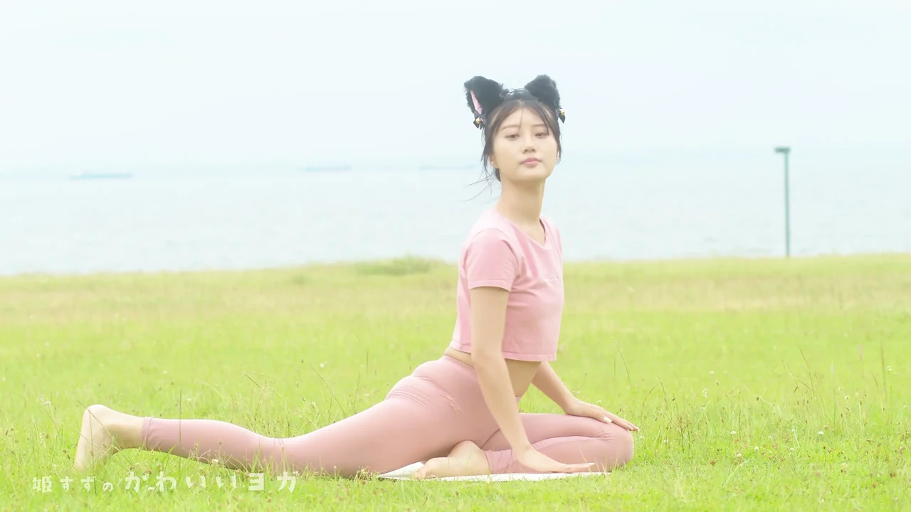 See-Through Leggings Thong Compilation, KAWAII YOGA