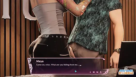 Ep4: şenlikli masaj Maya - flört etmek karşı konulmaz bir dikkat dağıtıcı hale geldiğinde