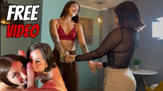 My Girlfriend is HOT for my friend (amateur threesome)