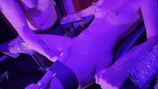 Sexy Pet Finger Fucked in the bondage chair