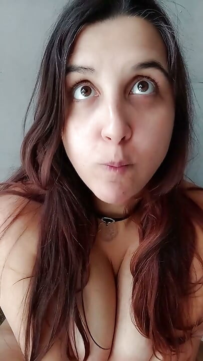 Doing Big Gum Bubbles Naked for My Stepdaddy - Bunny Looner
