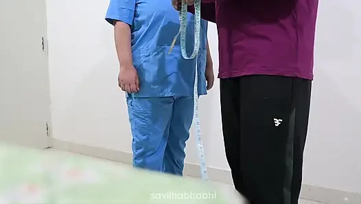 Hintli hemşire Tina yenge terziyle seks yapıyor