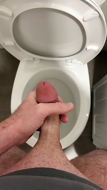 Piss masturbation and cumshot