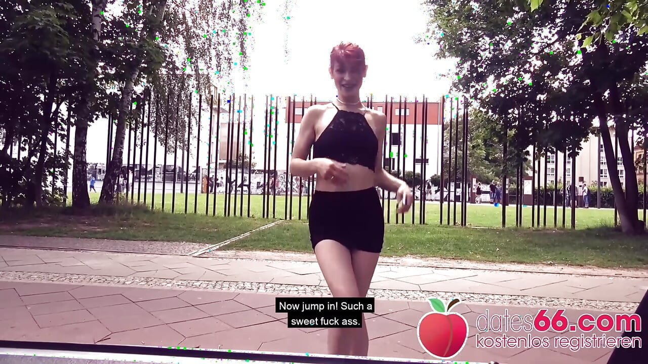 Risky Public Sex with Naughty Red Head Teen