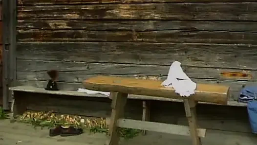 Грудастая немецкая крошка наслаждается сногсшибательной анальной оргией на улице