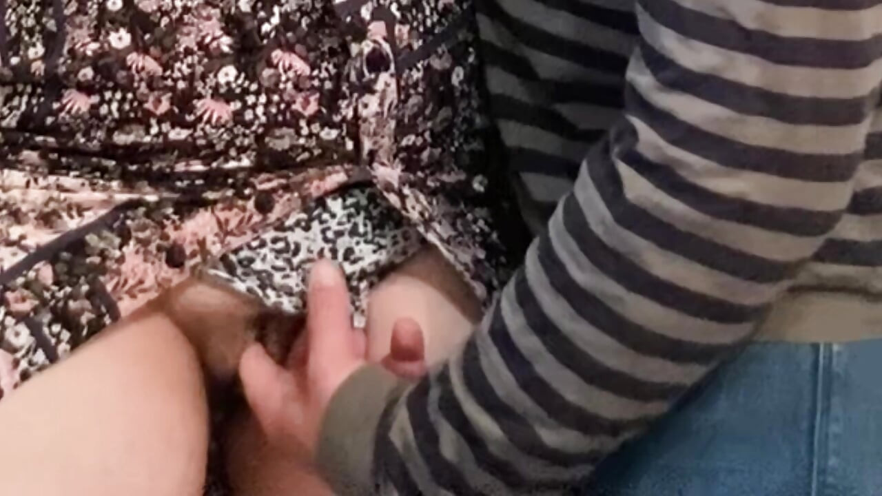 This Stranger's Fingers Rubbed my Pussy Under  Skirt
