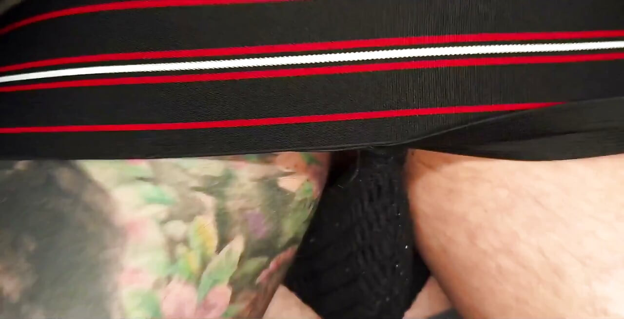 Tattooed Stud and Stepdaddy Use My Holes in the Dark Room