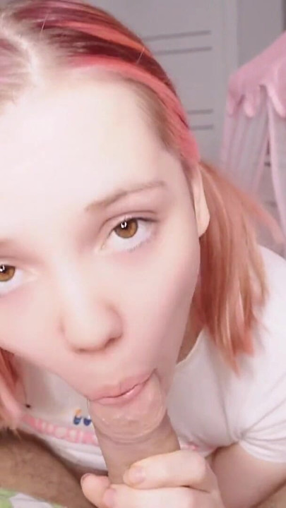 young stepSister try to suck my Dick while our Daddy is not home | Clip 1