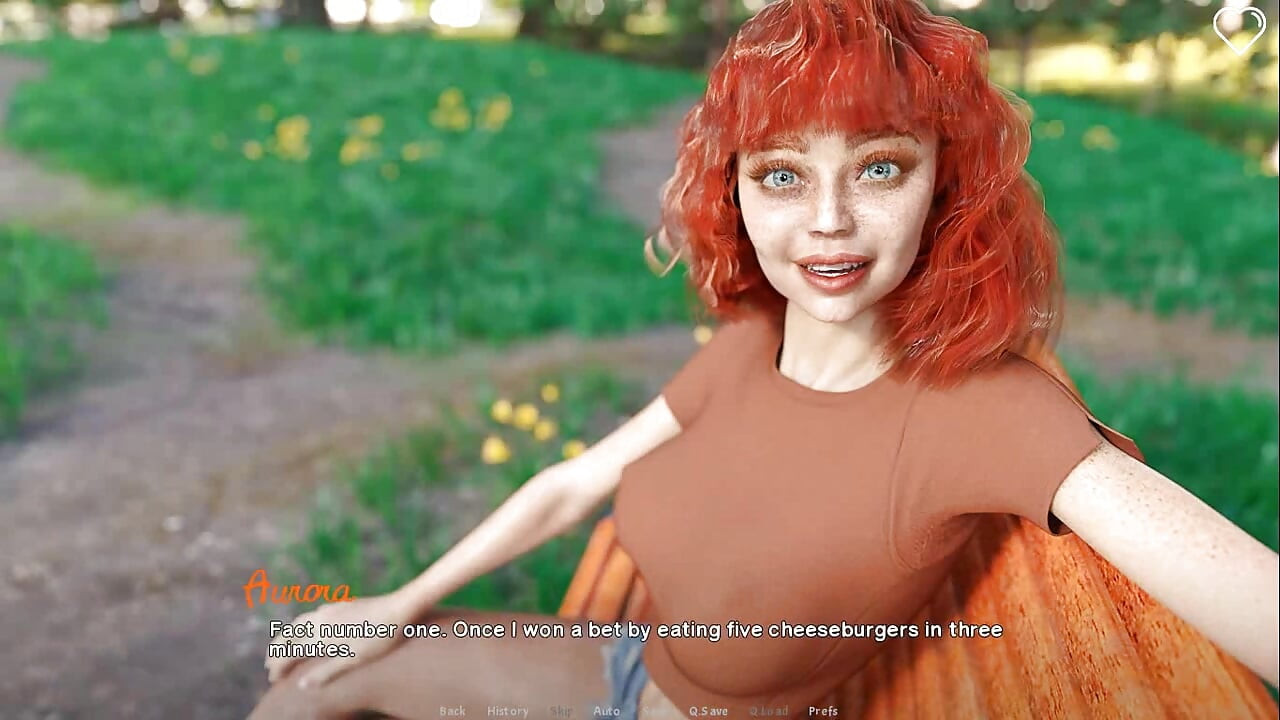 Off the record: cute red head girl in the park ep 7