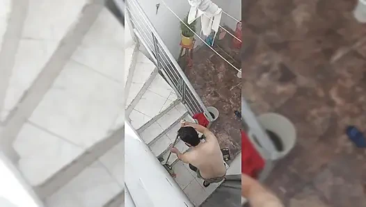 Saya membuat Kesepakatan Dengan Pacar Saya, Dia Memberihkan Tangga Sebagai Ganti blowjob yang Baik