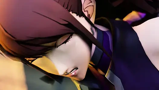 3D Girl warrior got taken by monster