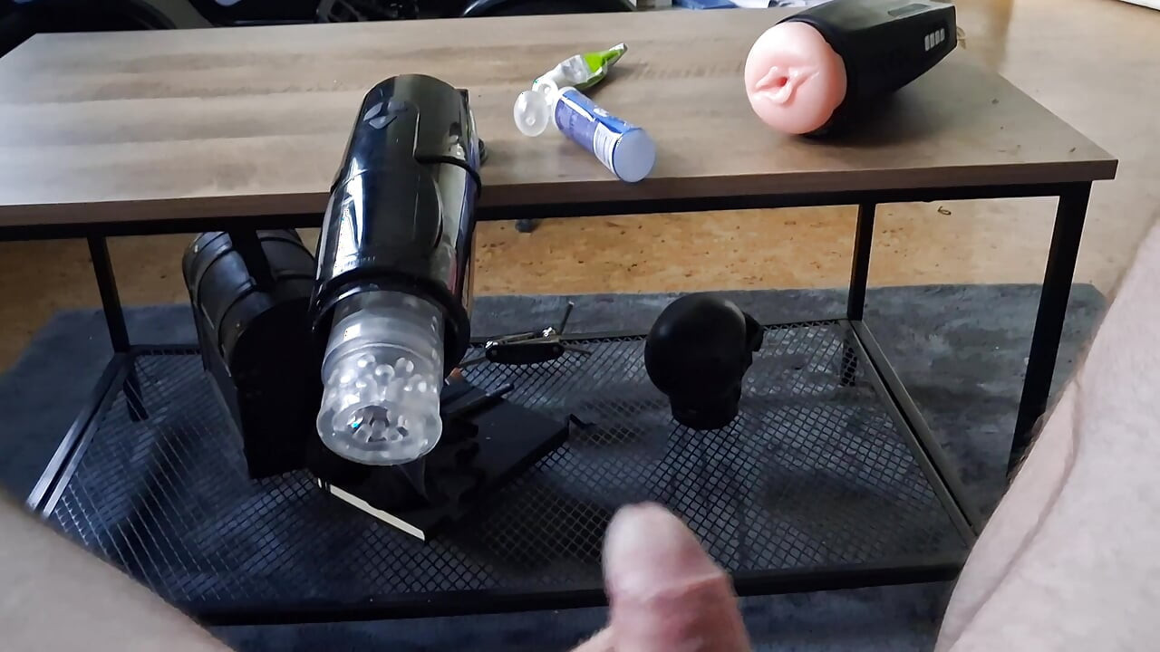 Masturbation with accessories