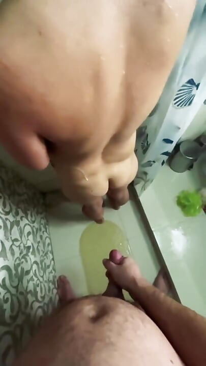 Đụ trong phòng tắm với hàng xóm của tôi