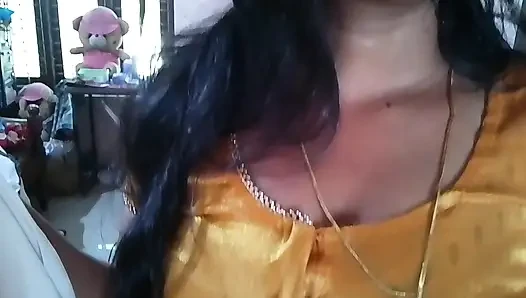 Indian village girl gets fucked doggy style at her friend's house