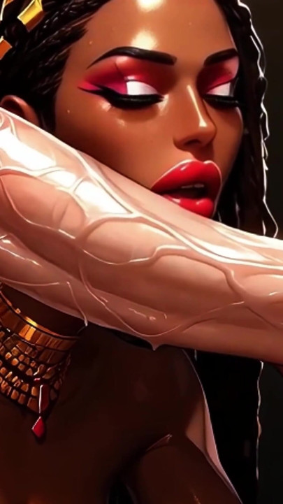 Beautiful EBONY Babes with BWC - Interracial Fantasy Edit (AI Generated) | Clip 1