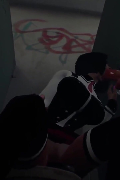 Surprise gloryhole