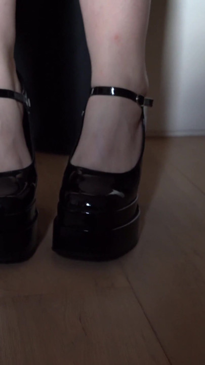 Putting My Heels on and Make You Lick Them Clean POV