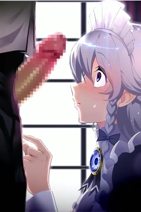 Beauty Maid Get Good Blowjob - Hentai