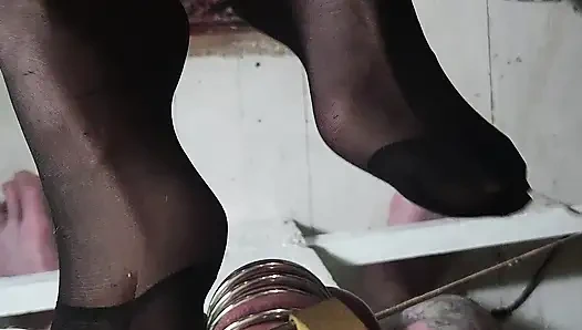 Goode Girl Unholy Crucifix Ballbusting Pt3